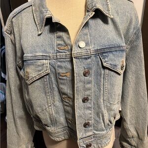 Express Light Blue Denim Jacket